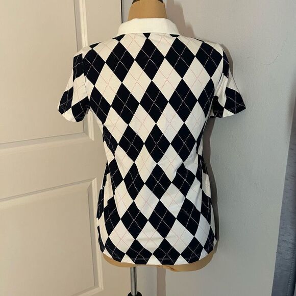 Tommy Hilfiger Plaid Polo Short Sleeve Shirt - Picture 4 of 6